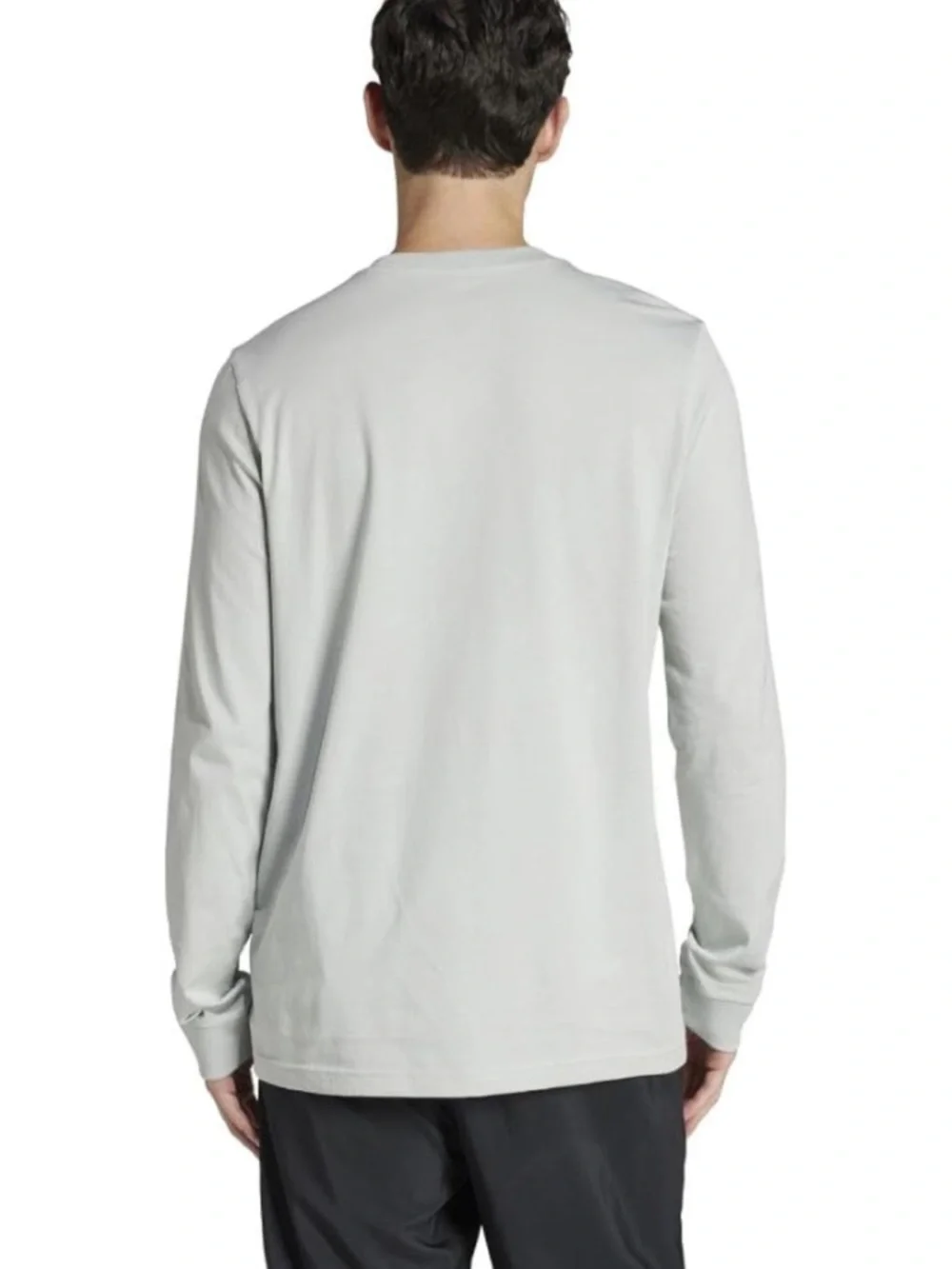 Adidas Tech Metallic Long Sleeve Tee Wonder Silver Men’s XL🩶✨